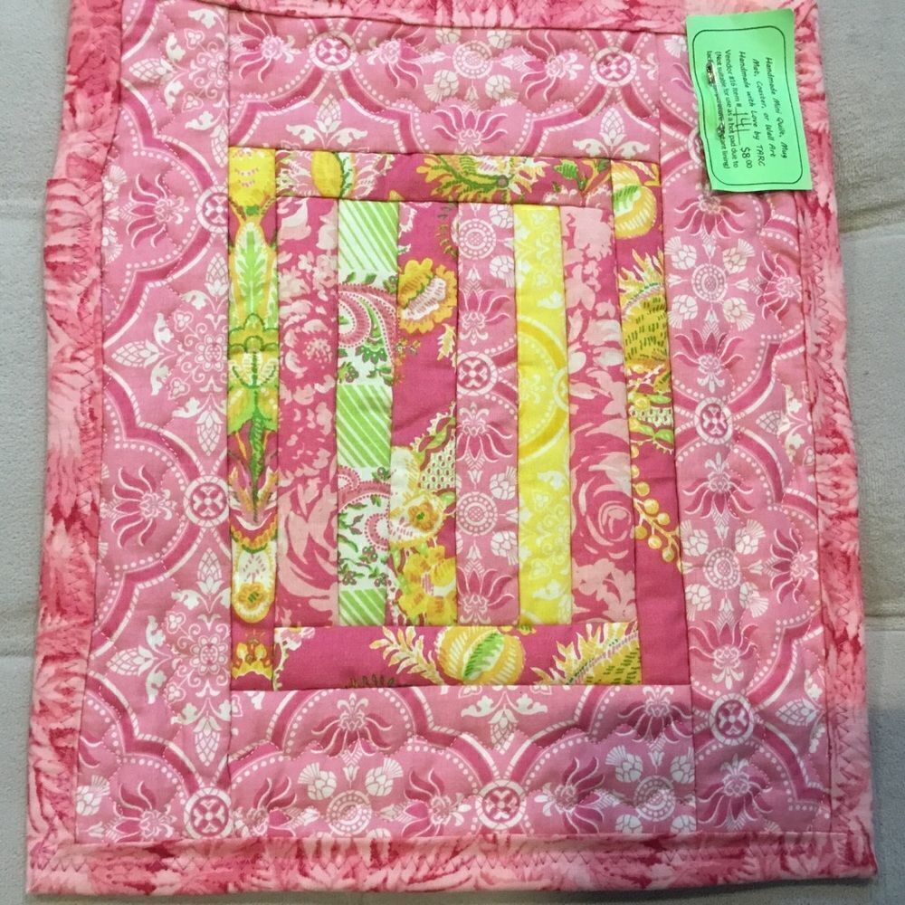 NWT Hand Crafted Anna Griffin Fabrics Runner